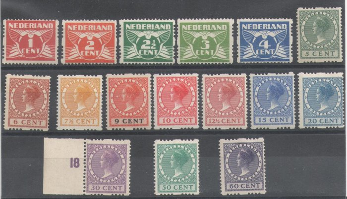荷兰 1925 - 双面滚齿 - NVPH R1/R13, R15, R17/R18
