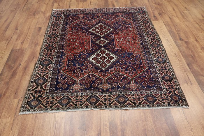 Antic Afshar Iran - Carpetă - 200 cm - 157 cm