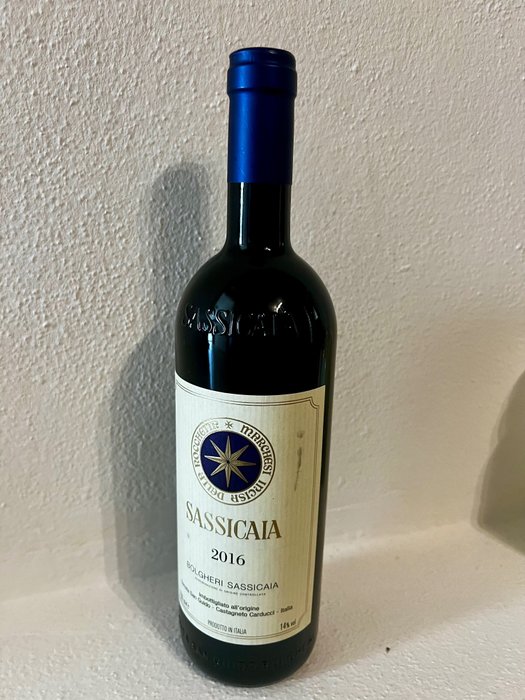 2016 Tenuta San Guido, Sassicaia - Bolgheri DOC - 1 Bottle (0.75L)