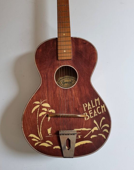 Egmond - Vintage Parlor rare Palm Beach model - Project -  - Szalon gitár  (Nincs minimálár)