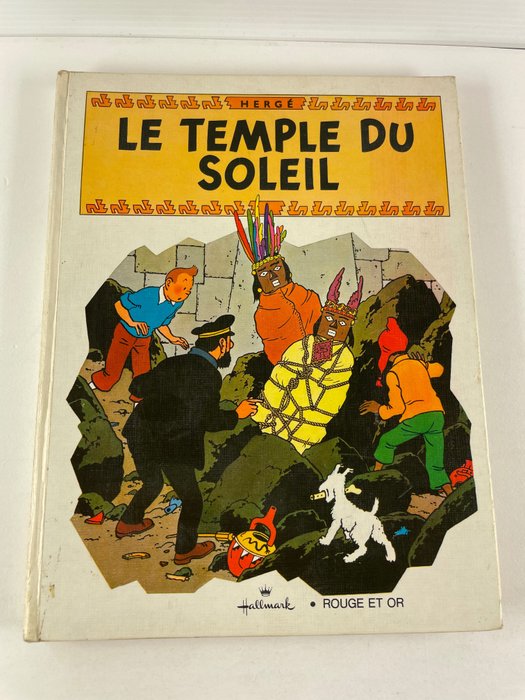 Tintin - Pop-up - Le temple du soleil - 1 Aufpoppen - Erstausgabe - 1969