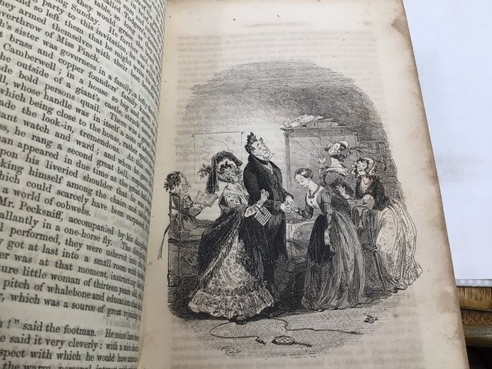 Charles Dickens - The life and Adventures of  Martin Chuzzlewit (first UK edition) - 1844