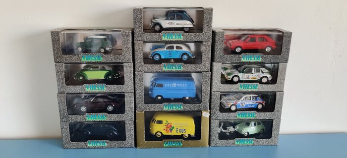 Vitesse 1:43 - 模型車 - Lancia, Volkswagen, Morris, Citroen, Peogeot, Fiat, Porsche