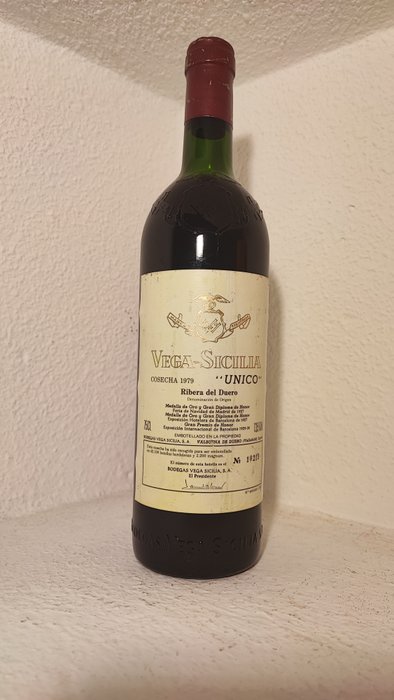 1979 Vega Sicilia Único - Ρίμπερα ντελ Ντουέρο Gran Reserva - 1 Î¦Î¹Î¬Î»Î· (0,75L)