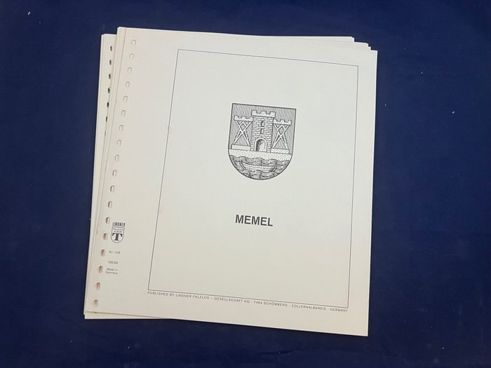 Memel 1920/1939 - memel samling - Michel ex 1t/m 229  en lokaal ausgabe unter deutscher verwaltung I-IV /
