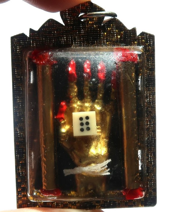 Amulette de magie et de bonne fortune - La main de la chance et du destin - Memento mori - Talisman