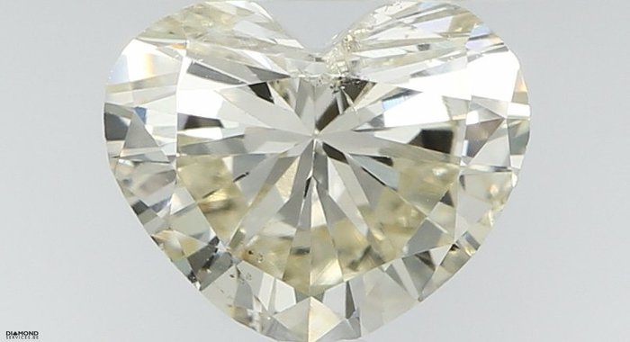 1 pcs Diamante - 0.77 ct - Corazón - O-P - SI2