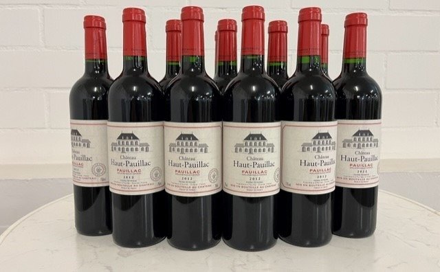 2012 Chateau Haut-Pauillac. Pauillac - Bordeaux - 12 Flaschen (0,75 l)