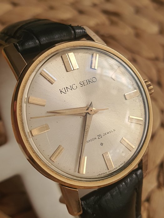 King Seiko - 14K GOLD FILLED- - J14102E - Bez ceny minimalnej
 - Mężczyzna - 1960-1969
