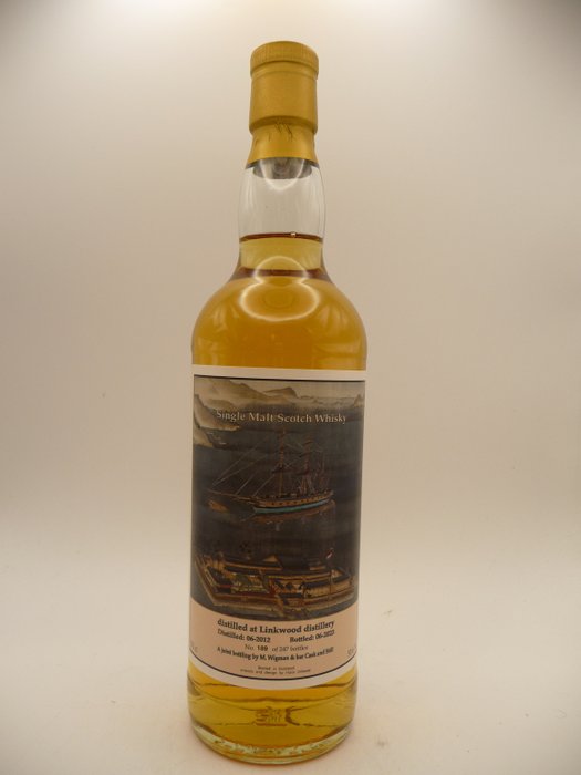 Linkwood 2012 - Joint bottling by M. Wigman & bar Cask and Still (Tokyo) - 247 bottles - Dutch Whisky Connection  - b. 2023  - 70 cl
