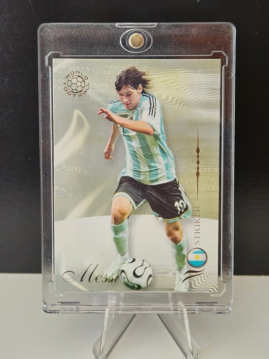 2007 - Futera - World Football - Lionel Messi - #165 Rookie WC - 1 Card