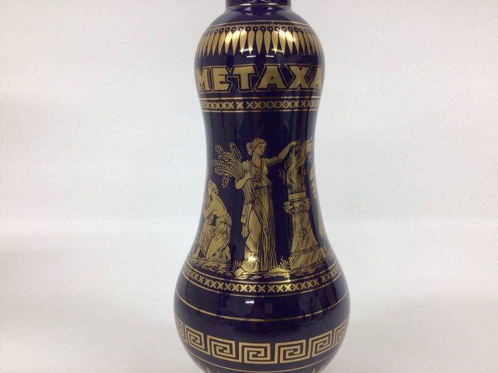 Metaxa - Centenary gilded 18K Gold  - b. anii `90 - 70 cl