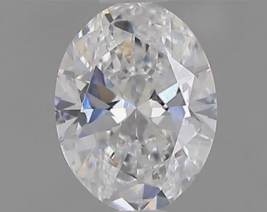 1 pcs Diamant - 0.40 ct - Oval - E - VS1, *No Reserve Price* *EX VG*