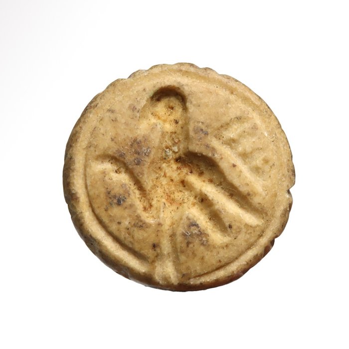 Bactrian Steatite Seal with Bird