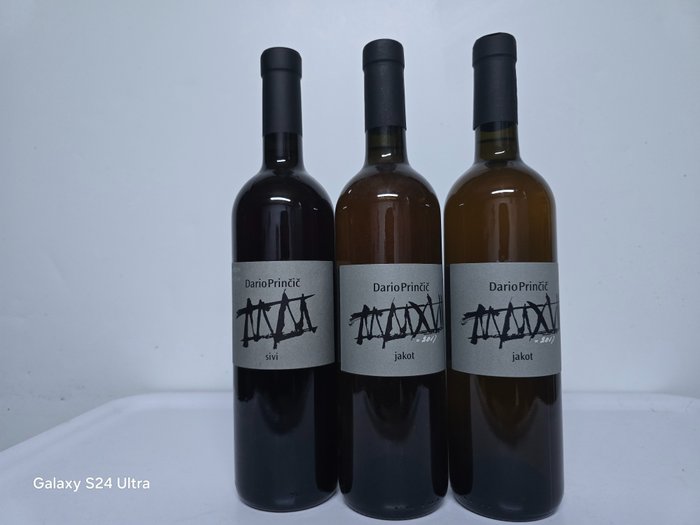 Dario Prinčič: 2017 x2 Jakot & 2018 Sivi - Friuli-Venezia Giulia IGT - 3 Bottles (0.75L)
