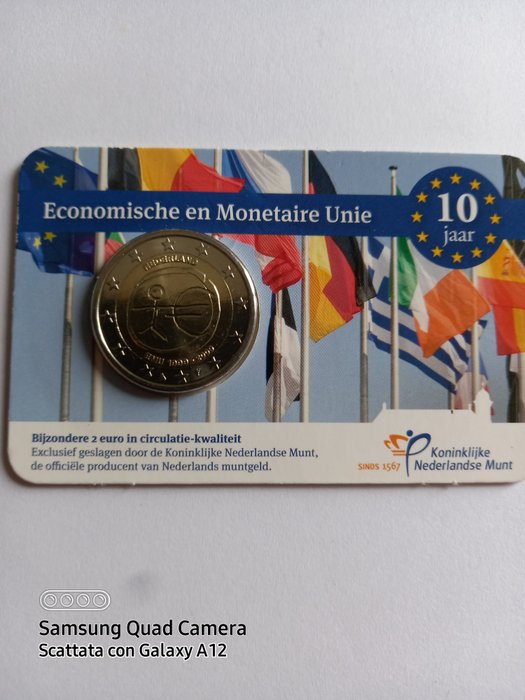 荷蘭. 2 Euro 2009 "10 Years EMU"  (沒有保留價)