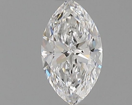 1 pcs Diamant - 0.30 ct - Markies - E - VVS2, *No Reserve Price* *EX VG*