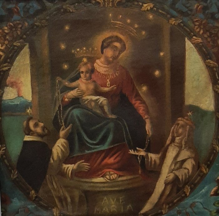 Scuola italiana (XX) - Madonna del rosario