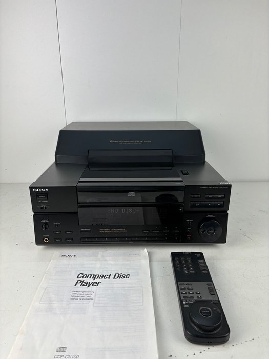 Sony - CDP-CX100 - 100 Disc Changer CD player