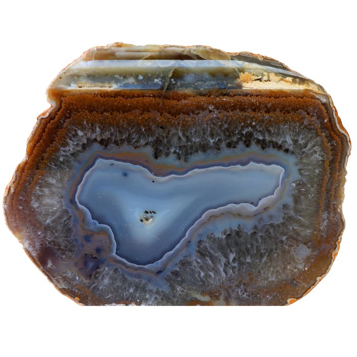 無保留 - 天然瑪瑙 - 18x22x14 cm 晶洞- 4.2 kg