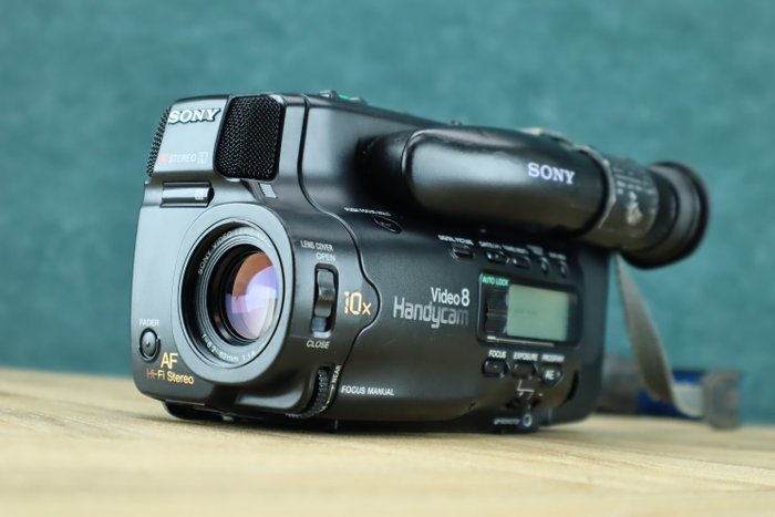 Sony Video 8 Handycam | Sony video lens/audio focus f=6.2-62mm 1:1.6 电影摄影机