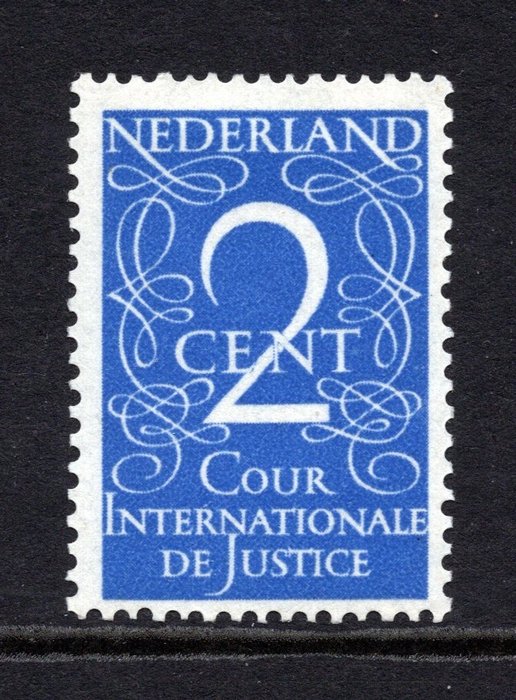 Holandia 1950 - Pieczęć serwisowa — bezpłatna wysyłka na cały świat - NVPH D25
