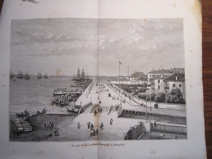 Gaston de Bezaure - Le Fleuve bleu. Voyage dans la Chine occidentale - 1870