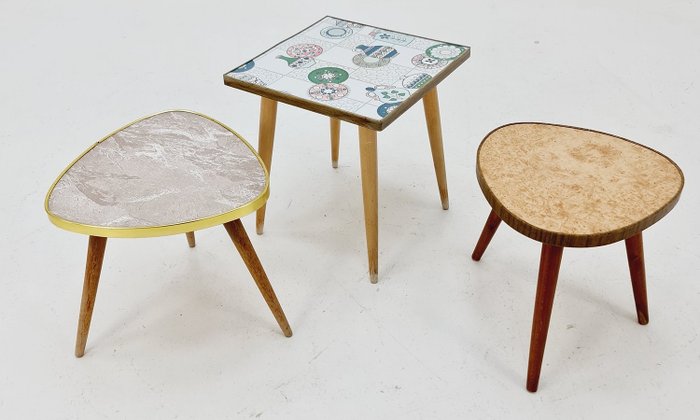 Opal - Console table - 木, 三花桌-花凳-腎桌