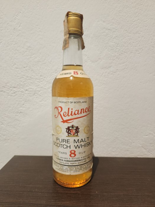 Reliance 8 years old - Pure Malt  - b. 1970‹erne - 75 cl