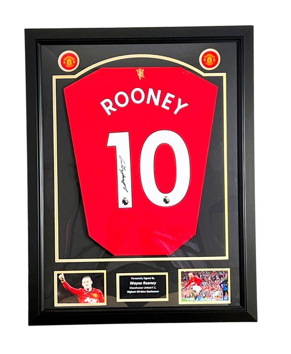Manchester United - Liga Premiada - Wayne Rooney - Camisola de futebol