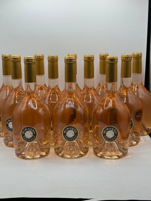 2023 Miraval Rosé - 普罗旺斯 - 12 Bottles (0.75L)