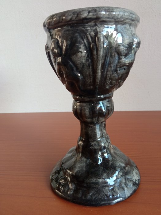 Religiöse und spirituelle Objekte - Kelch aus Keramik im gotischen Stil als Ergänzung zum Altar - Gothic - Keramik - 1910-1920
