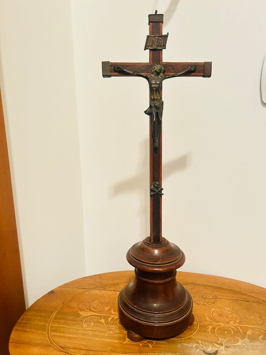 (十字架状)耶稣受难像 (2) - 木 - 1800-1850