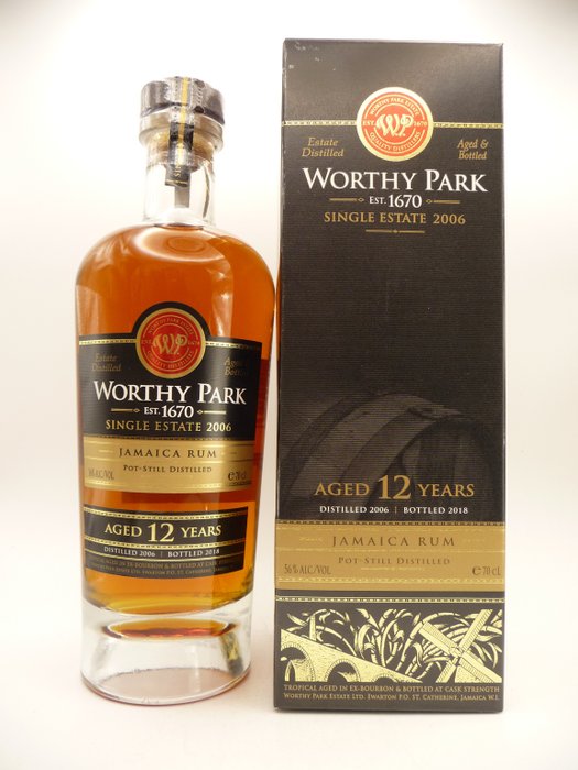 Worthy Park 2006 12 years old - Single Estate - Cask Strength - 70 cl