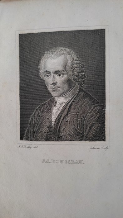 Jean-Jacques Rousseau - Les confessions - 1826