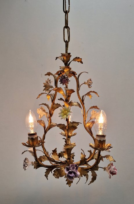 枝形吊燈 - 瓷器, 鍍金, 陶瓷