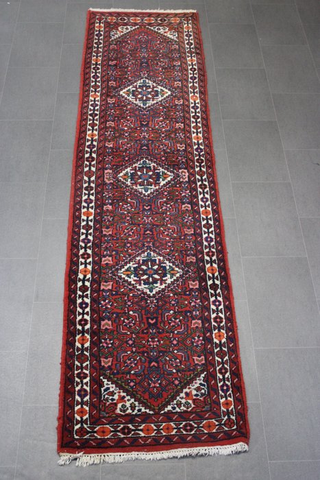 Hamadan - Długi wąski dywan - 307 cm - 77 cm