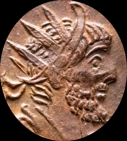 Império Romano. Vitorino (269-271 d.C.). Bronze antoninianus Colonia Agrippinensis. PAX AVG  (Sem preço de reserva)