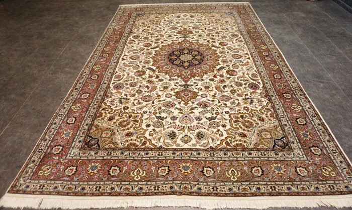 Tabriz Irã - Carpete - 296 cm - 200 cm