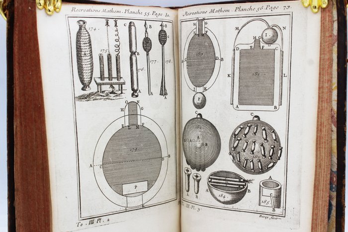 M. Ozanam - Récréations mathématiques et physiques - 1735