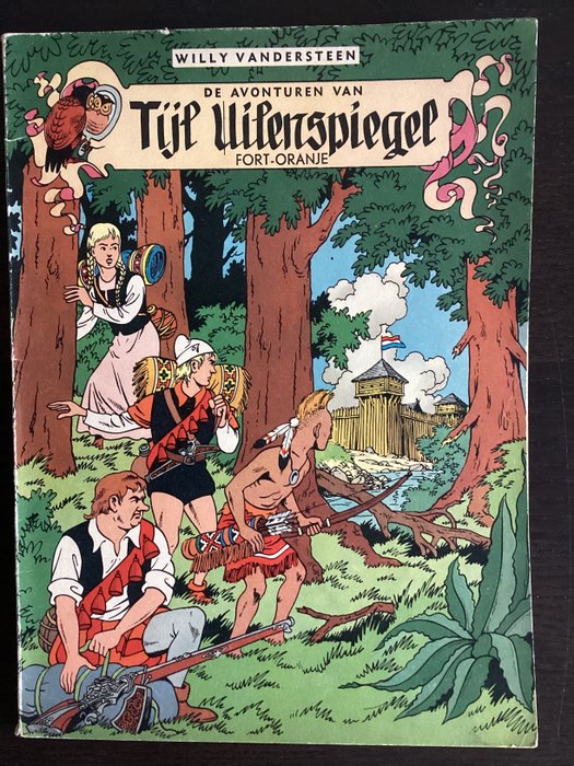 Tijl Uilenspiegel 2 - Fort-Oranje - 1 Comic - Ensipainos/1955