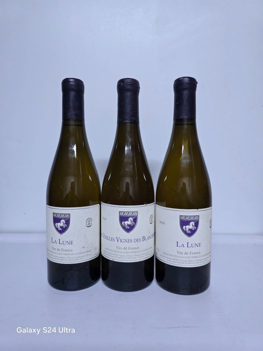 Ferme de la Sansonnière: 2019 Les Vieilles Vignes des Blanderies & 2020 x2 La Lune - Loire - 3 Flaschen (0,75 l)