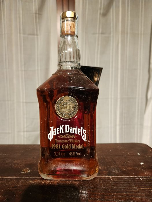 Jack Daniel's - 1981 Gold Medal  - 1,0 liter