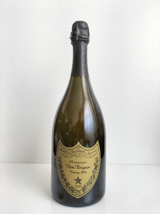 1998 Dom Pérignon - 香槟地 Brut - 1 Bottle (0.75L)