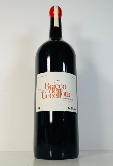 2006 Braida Giacomo Bologna, Bricco dell'Uccellone - 皮埃蒙特, 巴貝拉·達斯蒂 - 1 麥肯齊瓶(5.0公升)