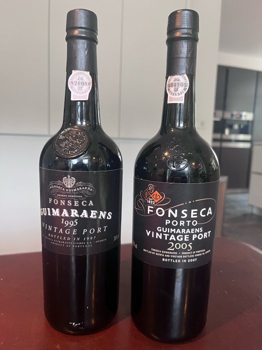 Fonseca Guimaraens: 1995 & 2005 - 斗羅河 Vintage Port - 2 瓶 (0.75L)