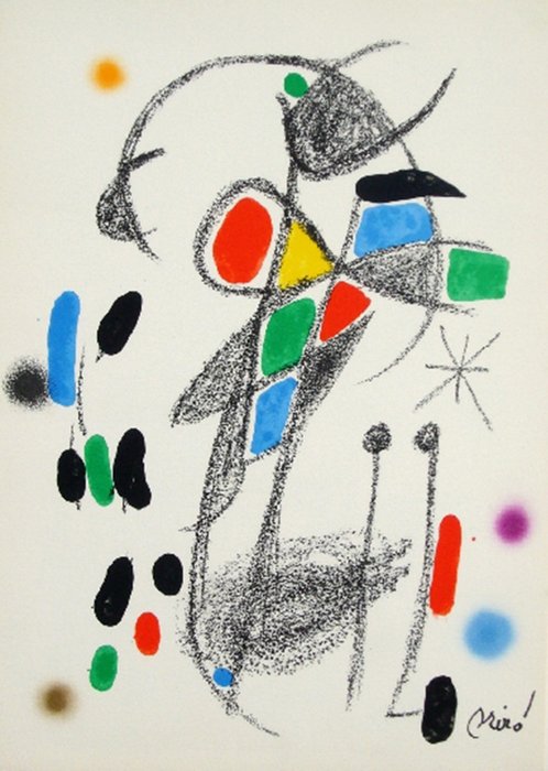 Joan Miro (1893-1983) - Joan Miró - Maravillas con variaciones acrosticas 18