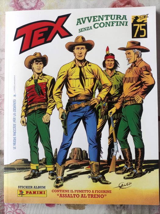 Tex - Avventura senza confini - 1 Album - Erstausgabe