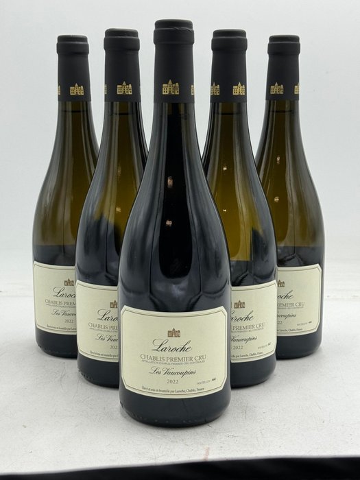 2022 Chablis 1° Cru "Les Vaucoupins" - Domaine Laroche - Chablis - 6 Bottles (0.75L)