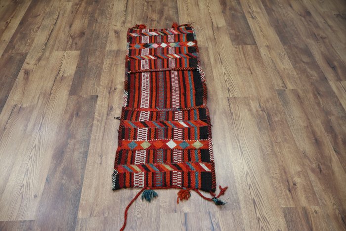 伊朗黑贝基里姆 - 凯利姆平织地毯 - 140 cm - 53 cm